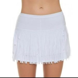Lucky in Love Level Up Fringe skirt